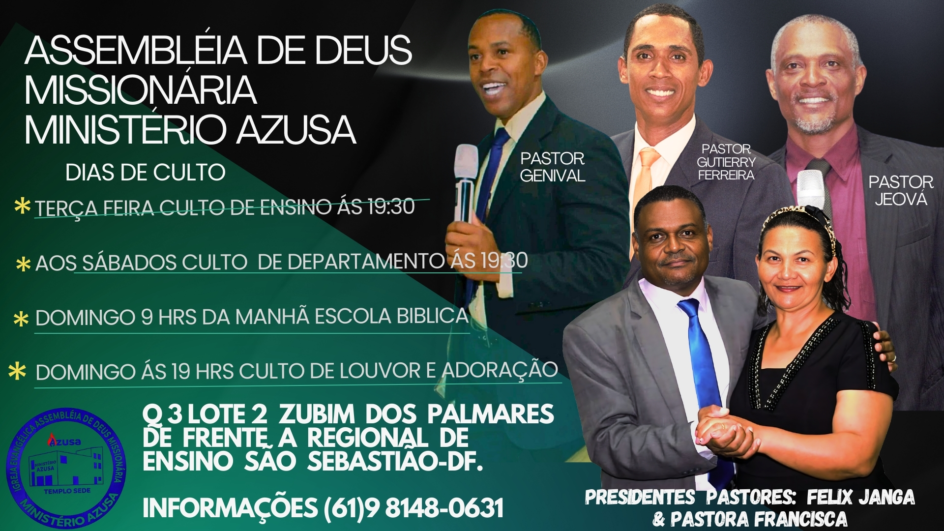 ASSEMBLÉIA DE DEUS MISSIONÁRIA MINISTÉRIO AZUSA